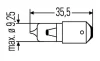 Автолампа H6W BAX9S 12V 6W HELLA 8GH007643-121 (фото 2)