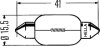 Фото 2 - лампа розжарювання 12V 15W SV 8,58 HELLA 8GM002091141 Лампа розжарювання 12V 15W SV 8,58 HELLA 8GM002091141 (фото 2)
