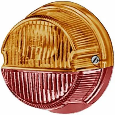 Елемент задн ліхтаря прав (K (10W)/K (18W), помаранч/червон, без відбивача) CASE IH D 215, D 219, D 322, D 326, D 432, D 439 HELLA 9EL088525001 (фото 1)