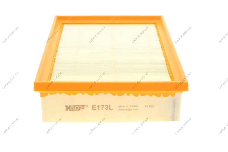 Фільтр повітряний BMW 3 (E36/E46)/5 (E39) 1.9-3.2i M43/M52/M54/S50 90-07 HENGST FILTER E173L (фото 1)