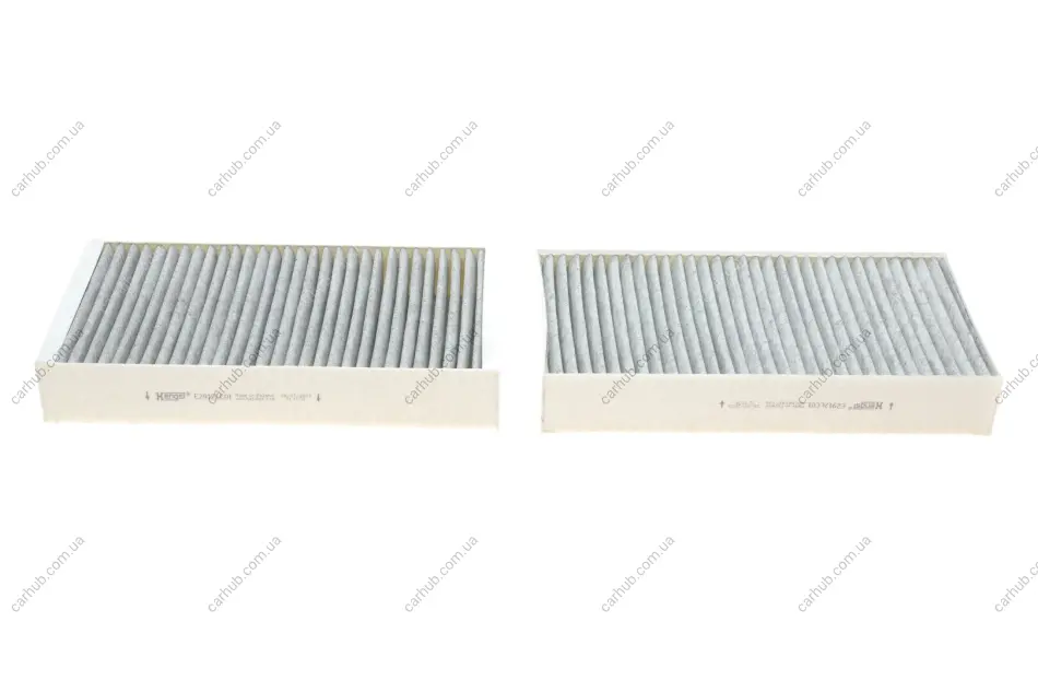 Фільтр салону MB ML-class (W164)/GL-class (X164) 05-12 (вугільний) (к-кт 2шт.) HENGST FILTER E2912LC01-2 (фото 1)