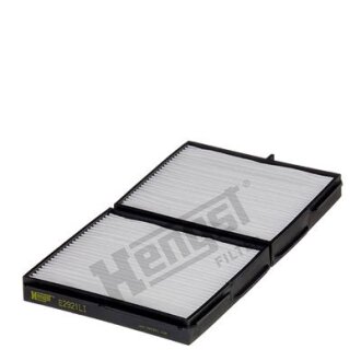 Фільтр салону (266x142x20мм, вентиляційний, панель) KOMATSU D155A-1, D155A-2, D155A-3, D155A-5, D155A-6, D155A-6R, D155AX-3, D155AX-5, D155AX-5B, D155AX-5SL, D155AX-6, D155AX-6A, D275AX-5E0, D475-1 HENGST FILTER E2921LI