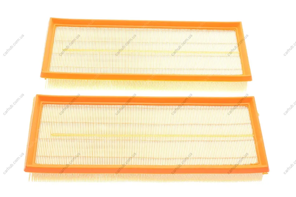 Фільтр повітряний MB C-class (W203/W204)/E-class (W211/W212) 2.5-5.5 M112/M113/M272 00-14 (к-кт 2шт) HENGST FILTER E455L01-2 (фото 1)