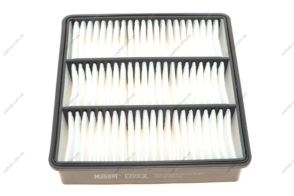 Фільтр повітряний Mitsubishi Colt V/Lancer/Outlander 1.3-2.4 95-13 HENGST FILTER E693L (фото 1)