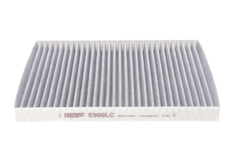 Фільтр салону VW Golf IV/Skoda Octavia/Audi A3 1.0-3.2 92-10 (вугільний) HENGST FILTER E900LC