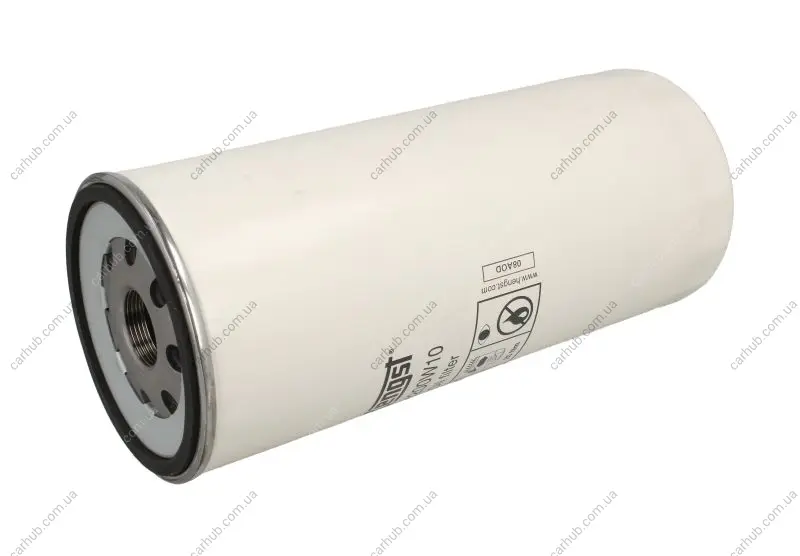 Масляний фільтр (фільтр, що вгвинчується) RVI ARES, C, FR1, G, ILIADE, KERAX, MAGNUM, MAJOR, MANAGER, MAXTER, MIDLINER, MIDLUM, PR, PREMIUM, R VOLVO 7700, 8500, 8700 D10A320-THD103KF 01.73- HENGST FILTER H200W10 (фото 1)