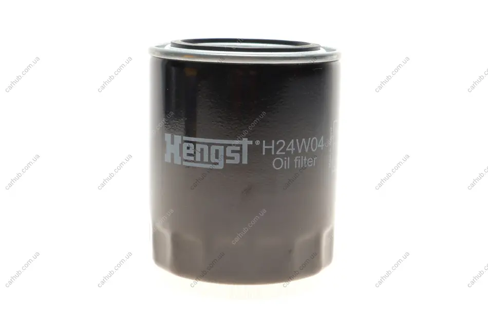 Фільтр масляний Audi A4/A6 2.4-3.0 95-05/Skoda SuperB 2.8 V6 01-08/VW Passat B5/B6 2.8 V6 96-05 HENGST FILTER H24W04 (фото 1)