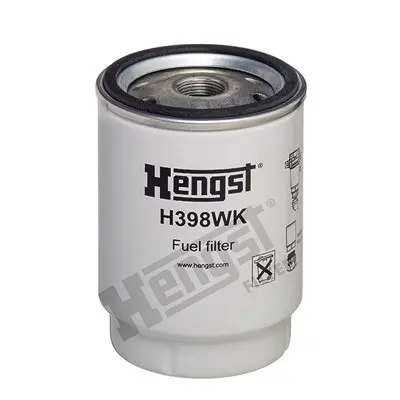 Паливний фільтр MAN TGL I, TGL II, TGM I, TGM II, TGS I, TGS II, TGX I, TGX II D0834LFL40-D3876LF16 01.04- HENGST FILTER H398WK (фото 1)