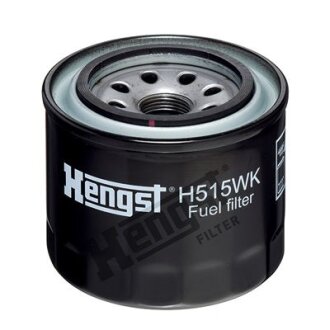 Паливний фільтр JOHN DEERE 3005, 3032E, 3038E, 3520, 3720 LANDINI 40, 45, 50, 55 NEW HOLLAND T3030 HYUNDAI 115, 120 MITSUBISHI Canter 60, FB 35 HENGST FILTER H515WK