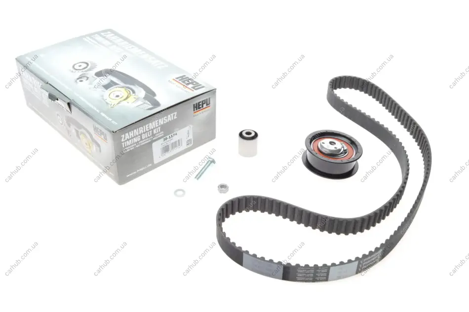 Комплект ГРМ VW Polo 1.7/1.9 SDI 96-01 HEPU 20-1174 (фото 1)