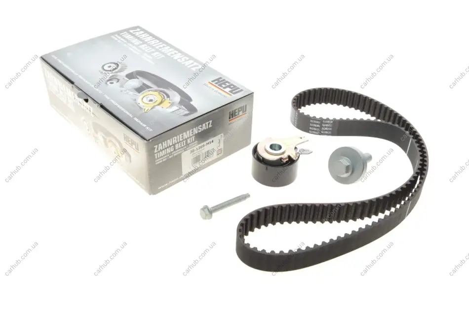 Комплект ГРМ Renault Kangoo 1.5dCi 01- (123x27) (2 болта) HEPU 20-1269-M14 (фото 1)