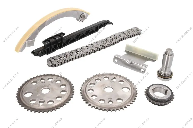 Комплект ГРМ (ланцюг + шестерня) CADILLAC BLS OPEL ASTRA G, GT, INSIGNIA A, SPEEDSTER, VECTRA B, VECTRA C, VECTRA C GTS, ZAFIRA A, ZAFIRA B SAAB 9-5 2.0-2.8 06.00- HEPU HEP21-0184 (фото 1)