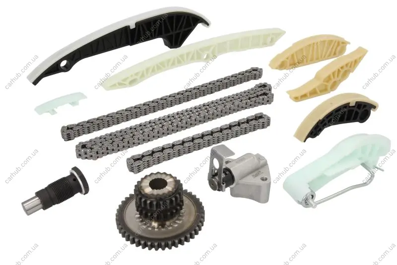 Комплект ГРМ (ланцюг + шестерня) AUDI A3, A4 ALLROAD B8, A4 B8, A5, A6 C7, Q5, TT SEAT ALHAMBRA, ALTEA, ALTEA XL, EXEO, EXEO ST, LEON, LEON SC, TOLEDO III 1.8/2.0/2.0ALK 09.04-10.20 HEPU HEP21-0309 (фото 1)