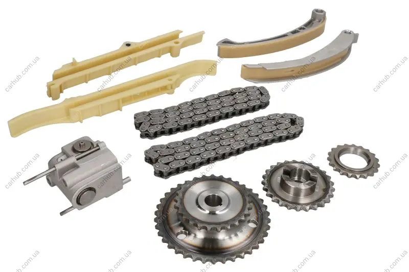 Комплект ГРМ (ланцюг + шестерня) BMW 3 (E36), 5 (E34), 5 (E39), 7 (E38) OPEL OMEGA B 2.5D 09.91-05.04 HEPU HEP21-0477 (фото 1)