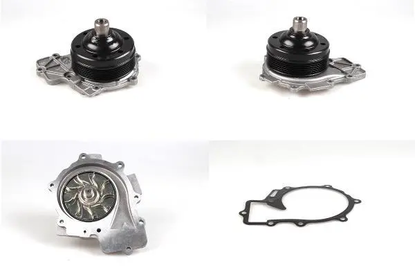 Насос охолоджуючої рідини, з ущільненням MERCEDES SPRINTER 3,5-T (B906), SPRINTER 3-T (B903), SPRINTER 3-T (B906), SPRINTER 4,6-T (B906), SPRINTER 5-T (B906) 2.1D-3.0D 04.00-09.20 HEPU P1519A (фото 1)