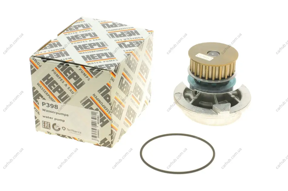 Помпа води Opel Astra F/Kadett E/Omega A/Vectra A/Ascona C 1.6/1.8/2.0 81-98 HEPU P398 (фото 1)