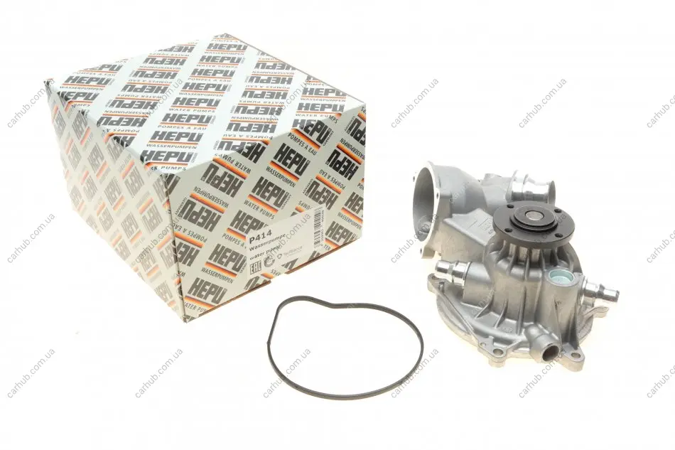Помпа води BMW 5 (E60/E61)/6 (E63/E64)/7 (E65-E67)/X5 (E70) 3.0/4.0/4.8 05-10 (R/B) (8 лоп.) HEPU P414 (фото 1)