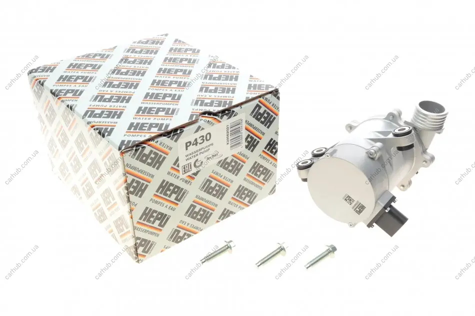 Помпа води BMW 1 (F20/21)/5 (F10) 2.0i 10- (N20B20A) (електр.) (Aftermarket version) HEPU P430 (фото 1)
