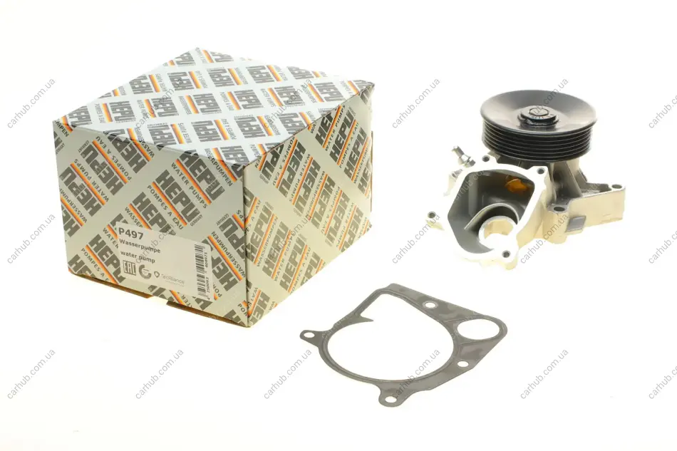 Помпа води BMW 3 (E90/E91/E92)/X3 (E83) 05-13 HEPU P497 (фото 1)