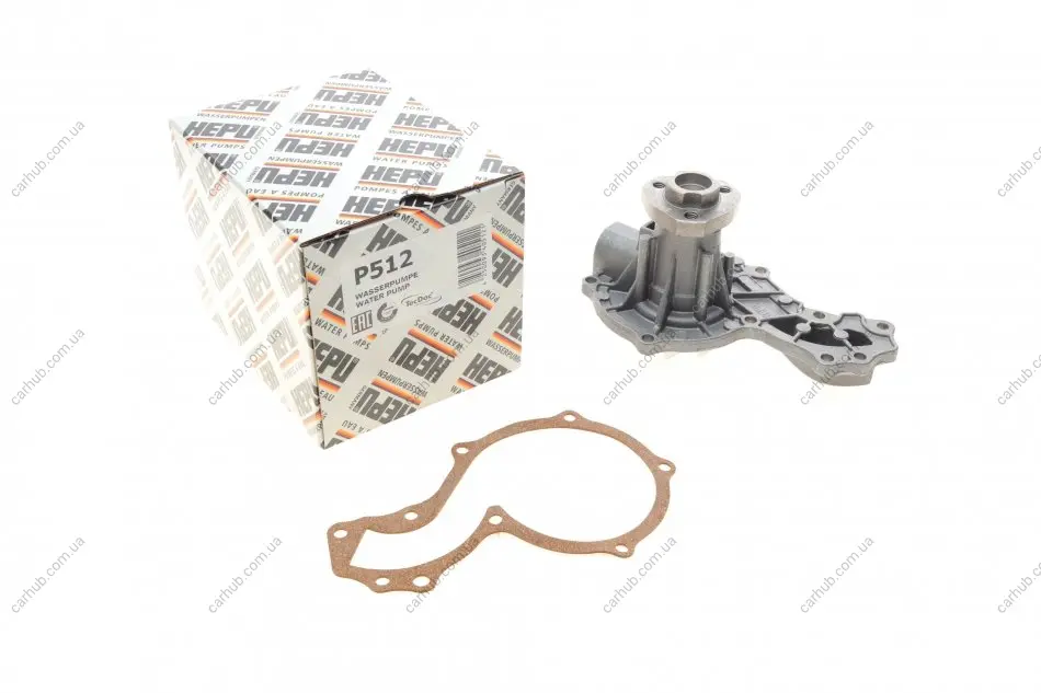 Помпа води VW/Audi 1.3-2.0/2.0I/1.6/1.9D HEPU P512 (фото 1)