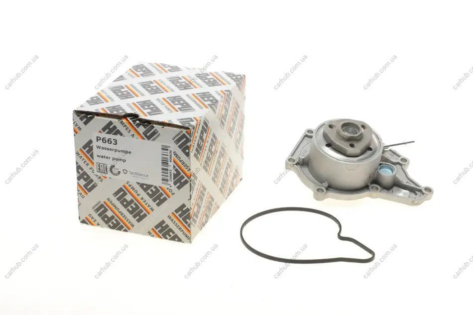 Помпа води Audi A4/A5/A6/A7/A8 3.0-4.0 TFSI 10- HEPU P663 (фото 1)
