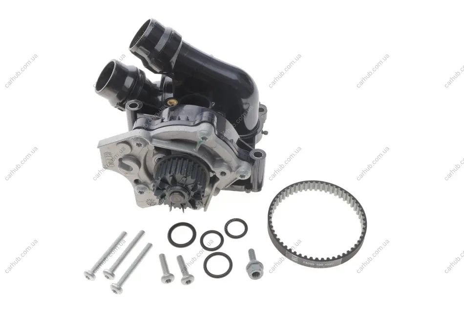 Помпа води Audi A3-A8 1.8TFSI/2.0TFSI/Skoda Octavia 1.8TSI/2.0RS/VW Golf V/VI 2.0TSI 06- (пластик) HEPU P682P (фото 1)