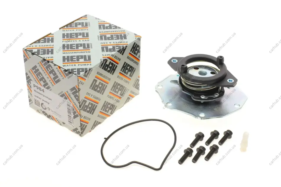 Помпа води Land Rover Freelander 3.2 06-14/Volvo S80/V70/XC60/XC70 3.0/3.2 07-16 HEPU P984 (фото 1)