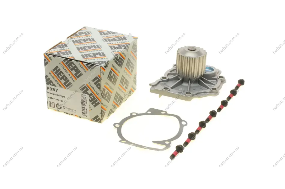 Помпа води Volvo S60/S80/S90/V40/V60 2.0D 15- HEPU P987 (фото 1)