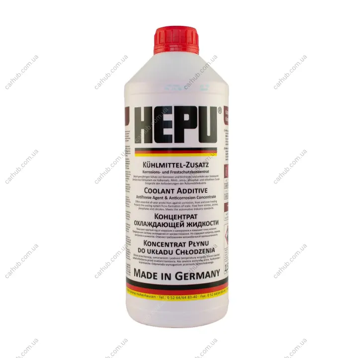 Антифриз (червоний) G12 (1,5 л) (концентрат) HEPU P999-G12 (фото 1)