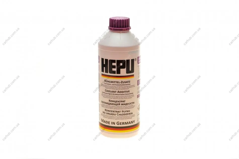 Антифриз (фіолетовий) G12 SuperPlus (1.5L) (концентрат) HEPU P999-G12-SUPERPLUS (фото 1)