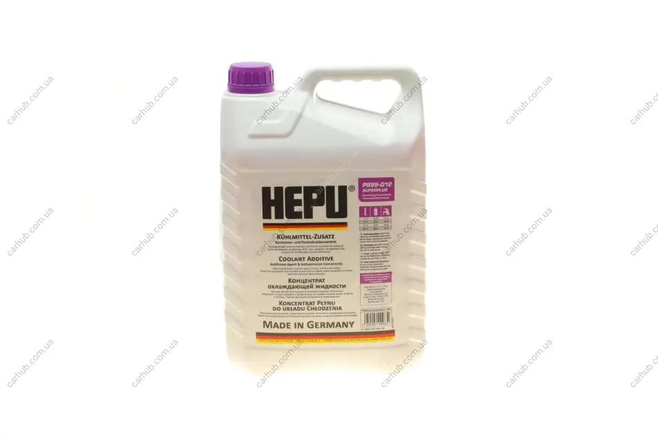 Антифриз (фіолетовий) G12 SuperPlus (5L) (концентрат) HEPU P999-G12-SUPERPLUS-005 (фото 1)