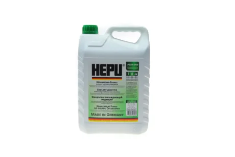 Антифриз (зелений) G11 (5L) (концентрат) HEPU P999-GRN-005