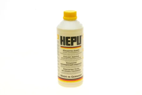 Антифриз (жовтий) G11 (1,5 л) (концентрат) HEPU P999-YLW