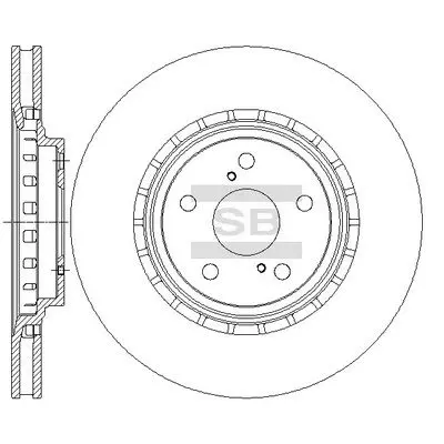 Диск Hi-Q (SANGSIN) SD4034 (фото 1)