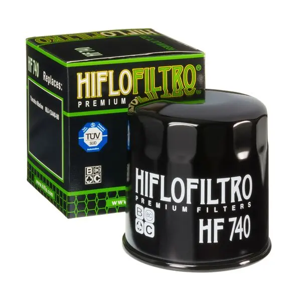 Масляний фільтр (ширина: 80 мм, зовнішній діаметр: 74 мм) HIFLO HF740 (фото 1)
