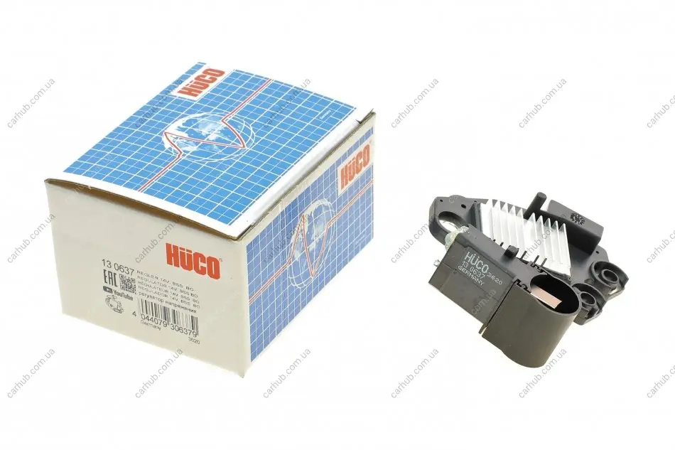 Реле генератора BMW X5 (E70)/X6 (E71/E72) 06-13 (N57/N62) (HÜCO) HITACHI 130637 (фото 1)
