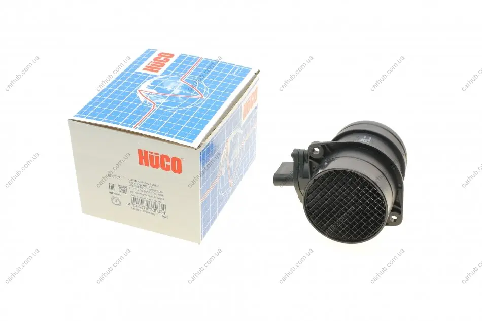 Витратомір повітря Audi A8/Porsche Cayenne/VW Golf IV 01-07 (HÜCO) HITACHI 138933 (фото 1)