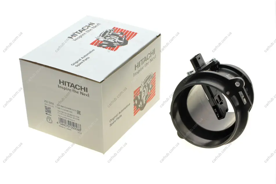 Витратомір повітря Audi A4/A6/Q7/VW Touareg 3.0 TDI V6 02-18 HITACHI 2505058 (фото 1)