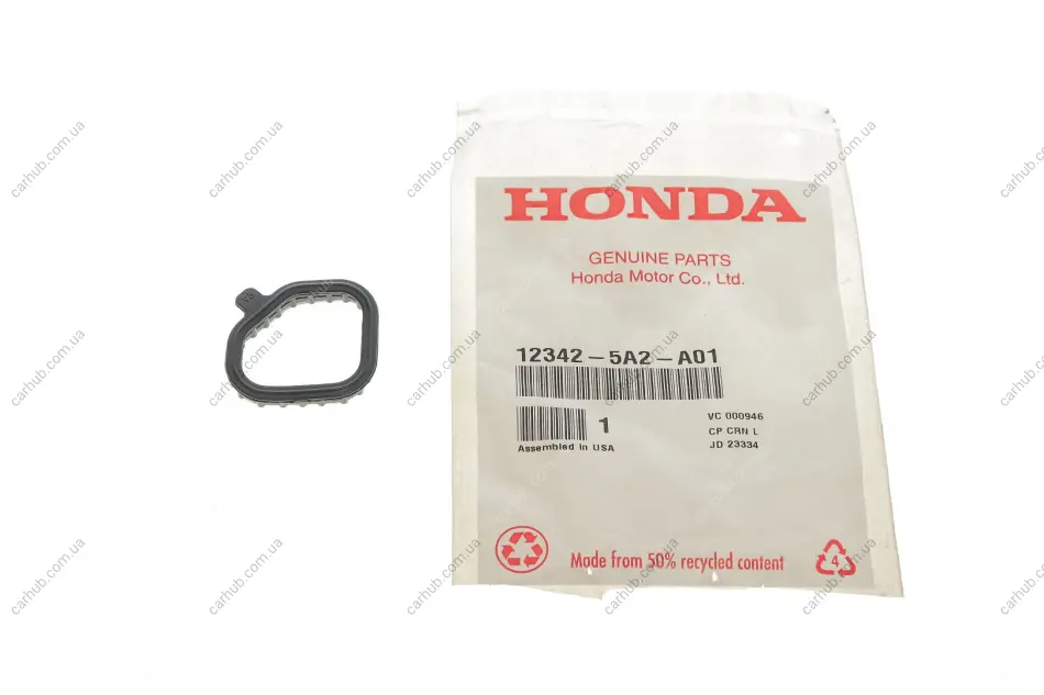 Кільце ущільнювальне свічкового колодязя Honda Accord IX 2.4 12- HONDA 12342-5A2-A01 (фото 1)