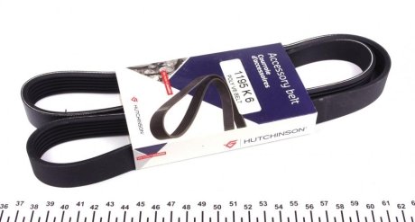 Ремень генератора (поликлиновый) HUTCHINSON 1195 K 6