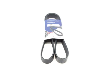 Ремінь генератора VW T4 2.8VR6 00-03 (7PK1281) HUTCHINSON 1281 K 7