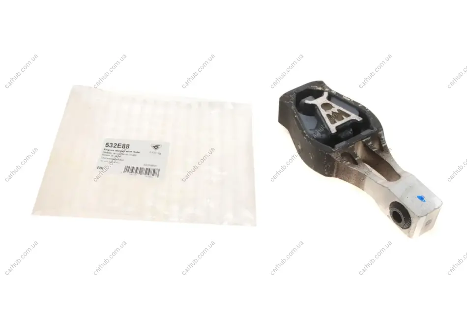 Подушка двигуна (задня/нижня) Citroen C4/Jumpy 1.6HDI 14- (косточка) HUTCHINSON 532E88 (фото 1)