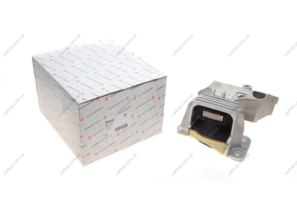 Подушка двигуна (R) Renault Megane III/Scenic III 1.4TCe 08- HUTCHINSON 586552 (фото 1)