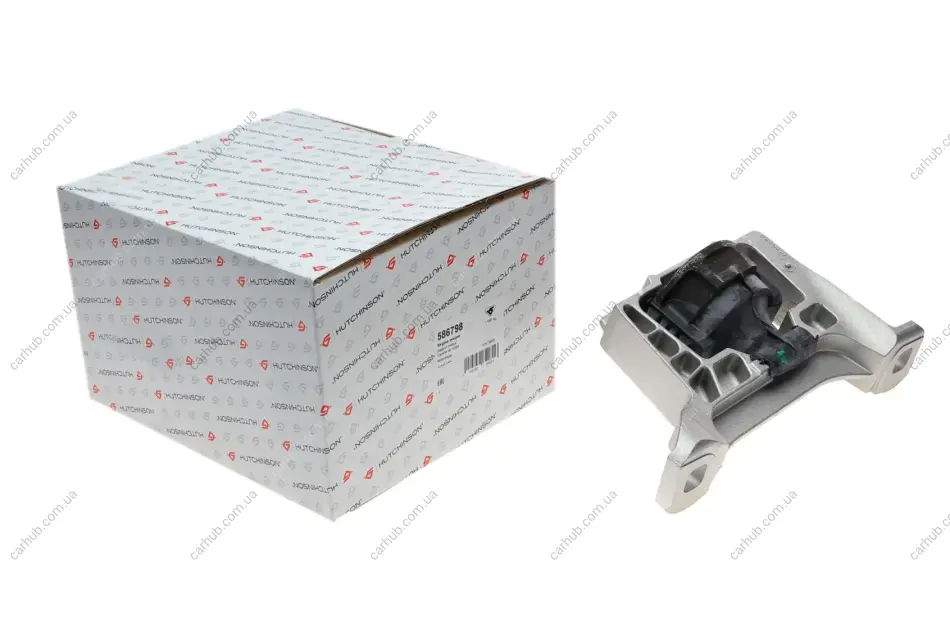 Подушка двигуна (R) Ford Connect 1.6 TDCi 13- (замінено 586284) HUTCHINSON 586798 (фото 1)