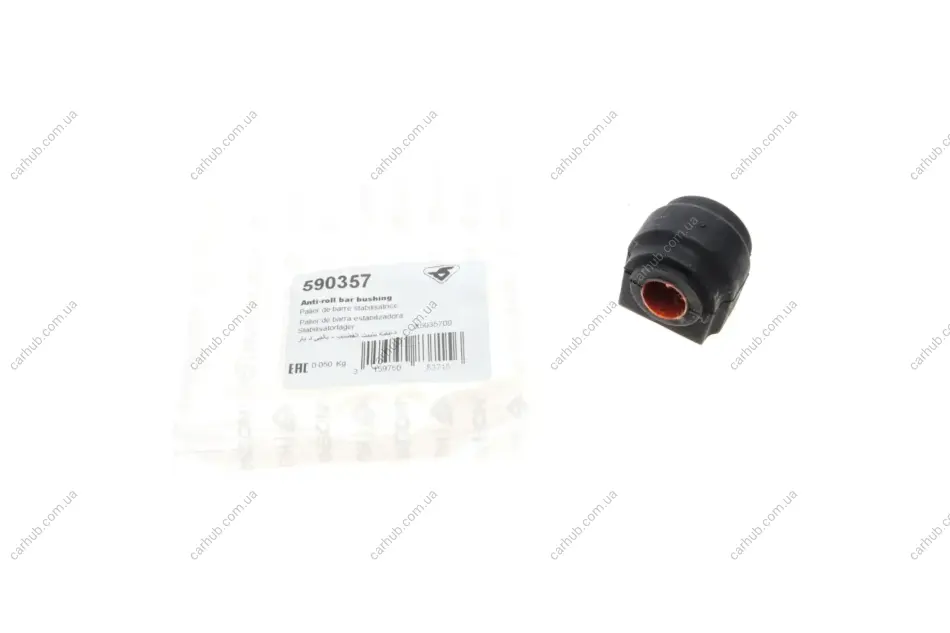 Втулка стабілізатора (переднього) Mini One R50 01-06 (d=16mm) HUTCHINSON 590357 (фото 1)