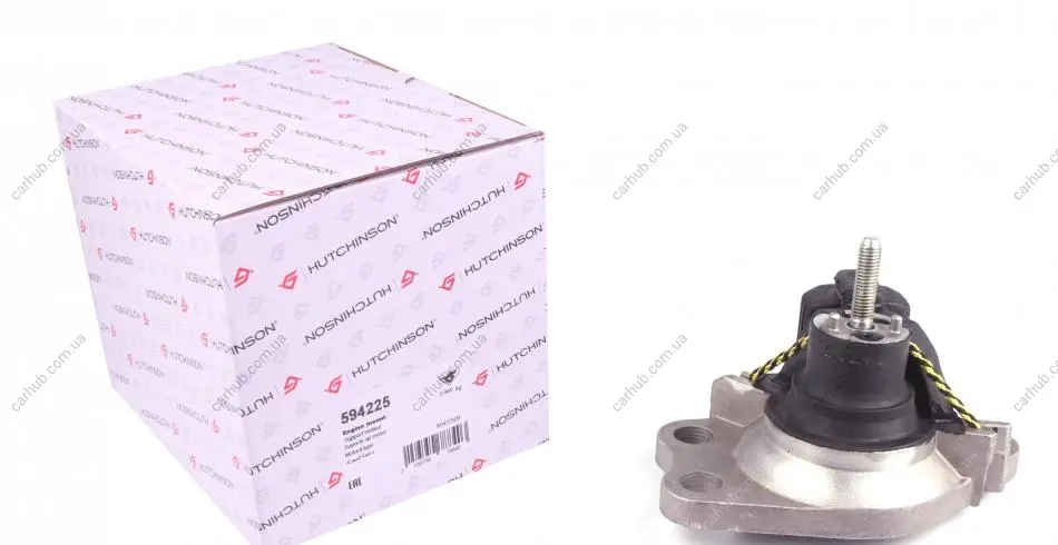 Подушка двигуна (R) Renault Kangoo 1.5dci/1.9dci HUTCHINSON 594225 (фото 1)