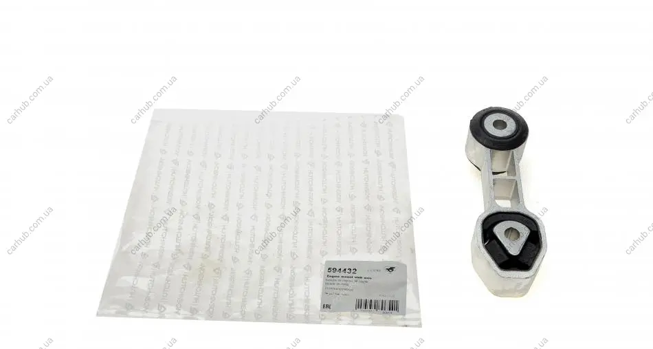 Подушка двигуна (задня/нижня) Fiat Panda II 03-11/500C/500 1.1/1.2 07-/Ford KA 1.2 08-(косточка) HUTCHINSON 594432 (фото 1)