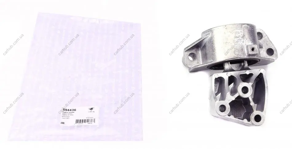 Подушка двигуна (передня) Fiat Fiorino 1.3D 07- HUTCHINSON 594436 (фото 1)