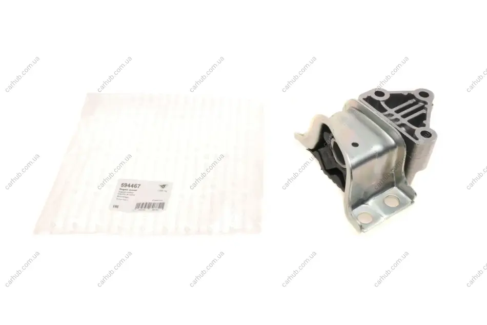 Подушка двигуна (R) Fiat Ducato 2.3 JTD 06- HUTCHINSON 594467 (фото 1)