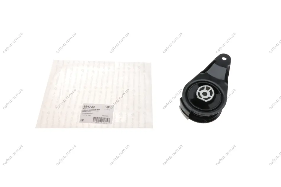 Подушка двигуна (задня) Citroen C4/Peugeot 307/308 1.8i/2.0i/2.0HDi 03-12 HUTCHINSON 594733 (фото 1)